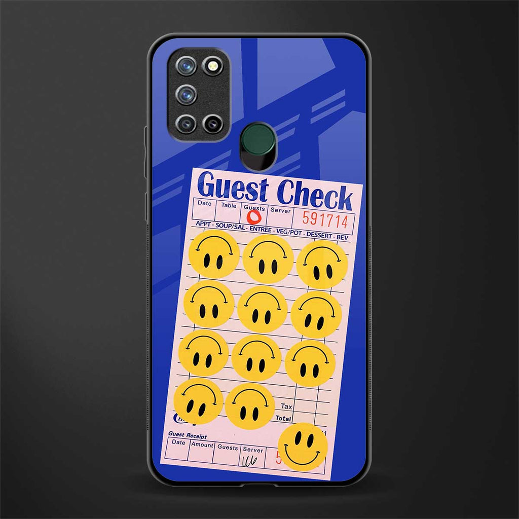 happy meals glass case for realme 7i image