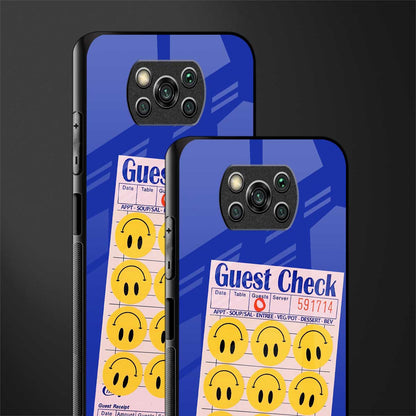 happy meals glass case for poco x3 image-2