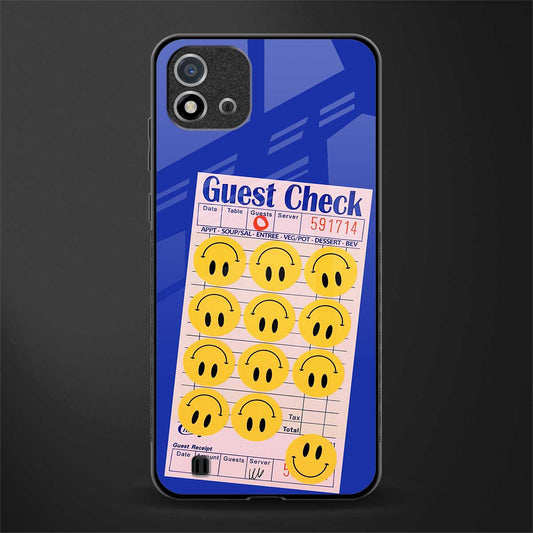 happy meals glass case for realme c20 image