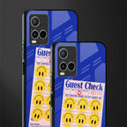 happy meals glass case for vivo y21t image-2