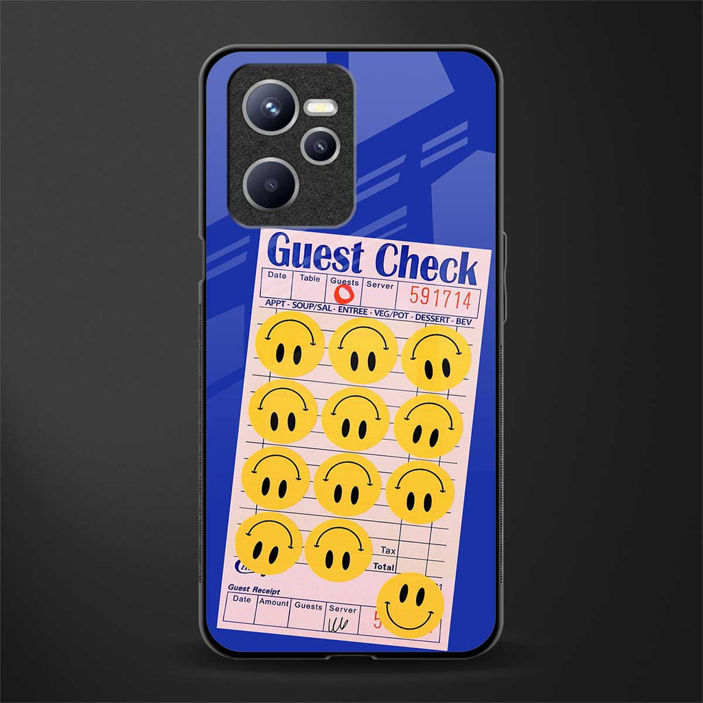 happy meals glass case for realme c35 image