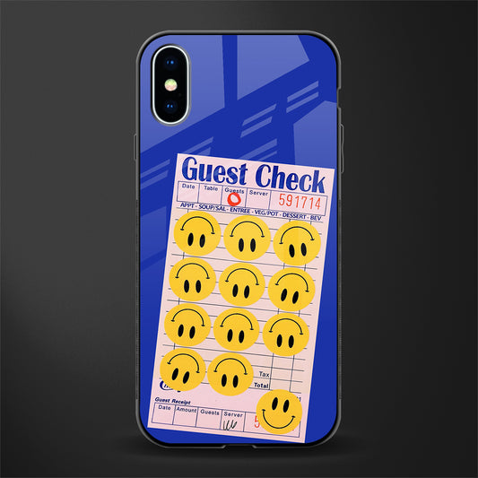 happy meals glass case for iphone xs image