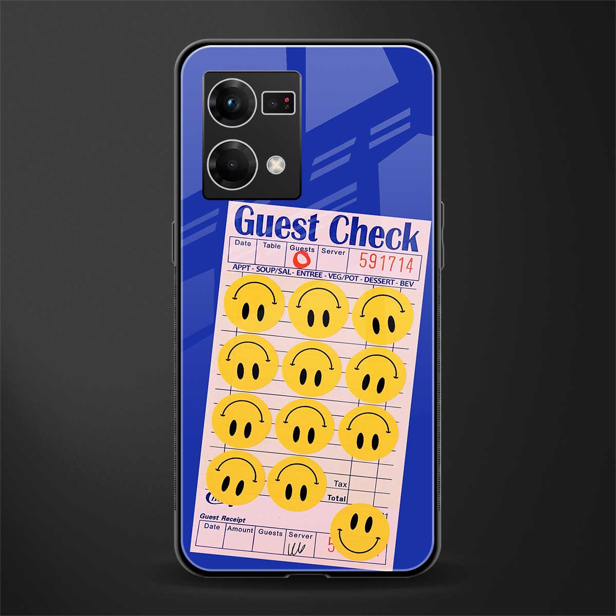 happy meals back phone cover | glass case for oppo f21 pro 4g