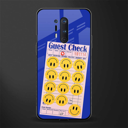 happy meals glass case for oneplus 8 pro image