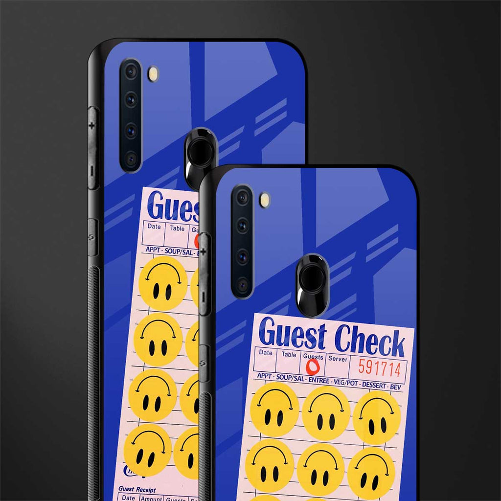 happy meals glass case for samsung a21 image-2