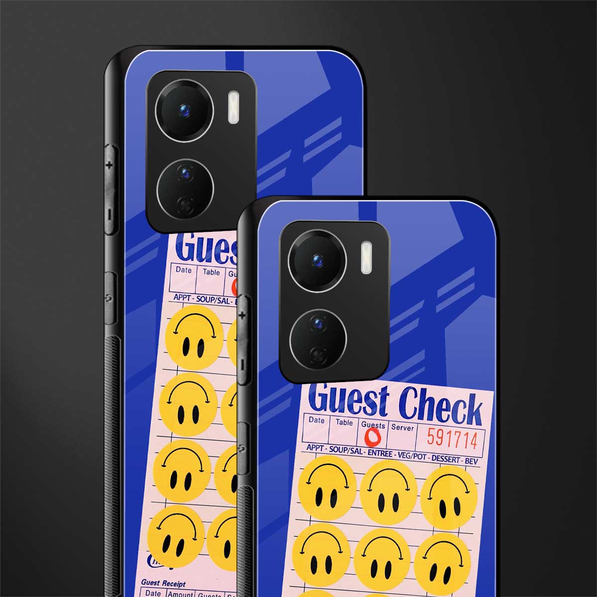 happy meals back phone cover | glass case for vivo y16