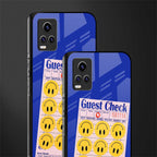 happy meals back phone cover | glass case for vivo v21e 4g