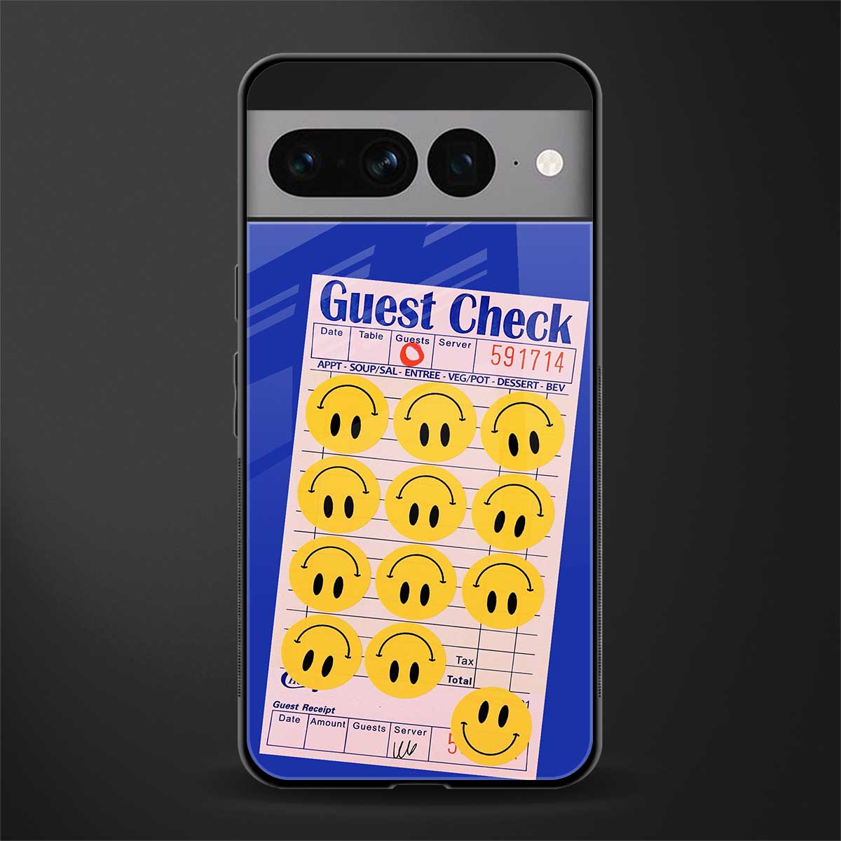 happy meals back phone cover | glass case for google pixel 7 pro