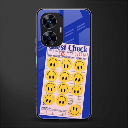 happy meals back phone cover | glass case for realme c55
