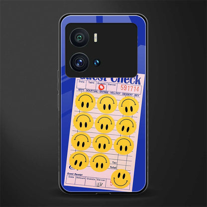 happy meals back phone cover | glass case for iQOO 9 Pro