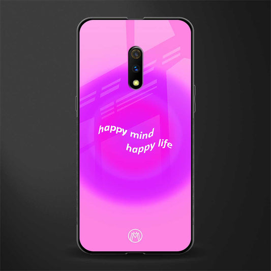 happy mind glass case for oppo k3 image