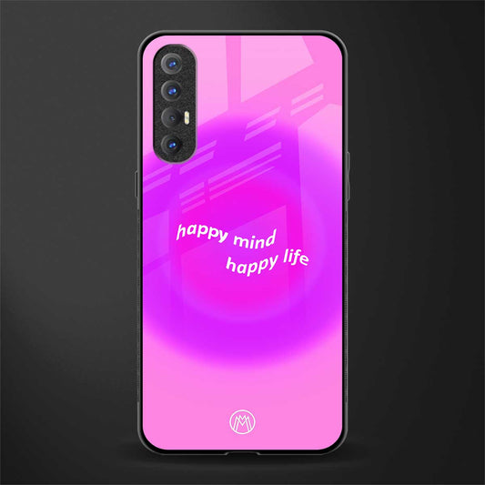 happy mind glass case for oppo reno 3 pro image