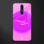 happy mind glass case for oppo f11 image