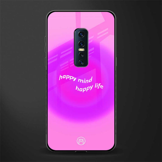 happy mind glass case for vivo v17 pro image