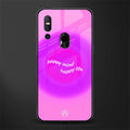 happy mind glass case for vivo v15 image