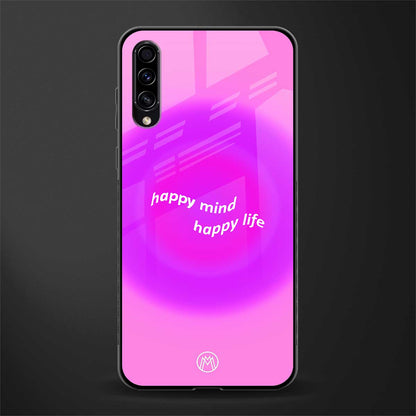 happy mind glass case for samsung galaxy a70s image