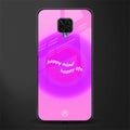 happy mind glass case for redmi note 9 pro image