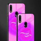 happy mind glass case for redmi note 7 pro image-2