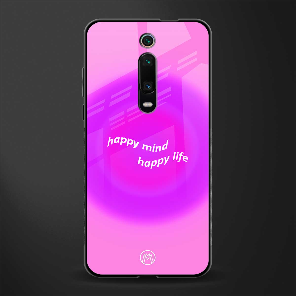 happy mind glass case for redmi k20 pro image