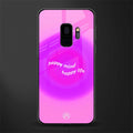 happy mind glass case for samsung galaxy s9 image
