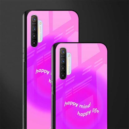 happy mind glass case for realme x2 image-2