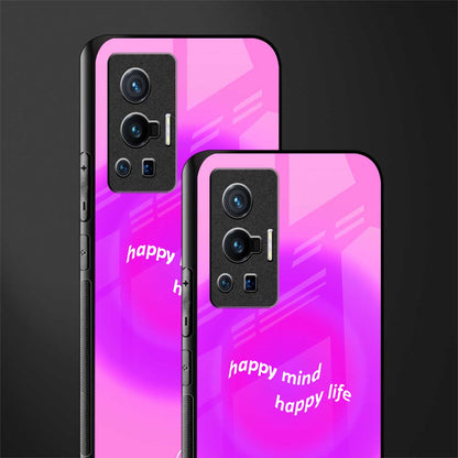 happy mind glass case for vivo x70 pro image-2