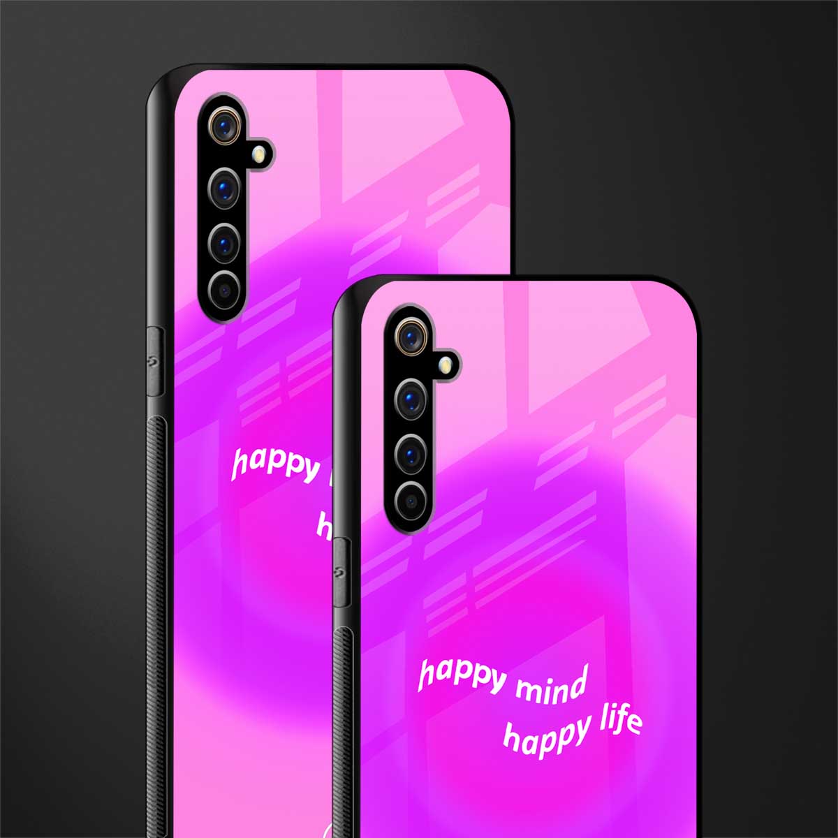 happy mind glass case for realme x50 pro image-2