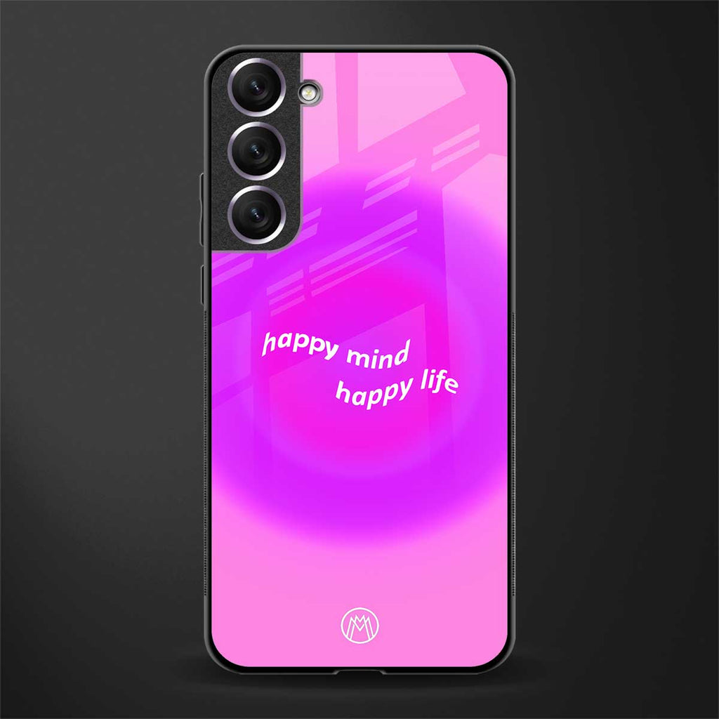 happy mind glass case for samsung galaxy s21 fe 5g image