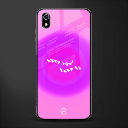 happy mind glass case for redmi 7a image