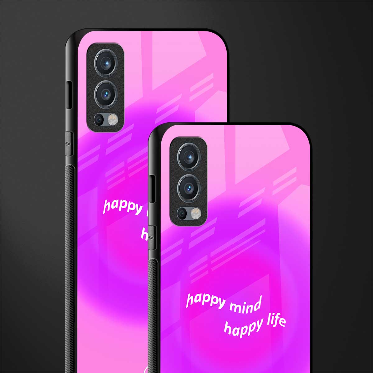 happy mind glass case for oneplus nord 2 5g image-2