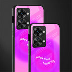 happy mind glass case for phone case | glass case for oneplus nord 2t 5g