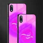 happy mind glass case for vivo y91i image-2