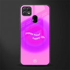 happy mind glass case for oppo a15 image