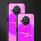 happy mind glass case for mi 10i image-2
