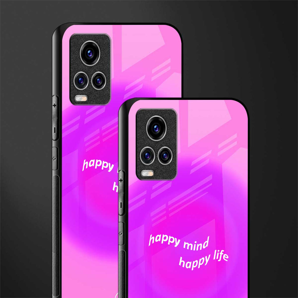happy mind glass case for vivo v20 pro image-2