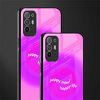 happy mind glass case for oppo f19 pro plus image-2
