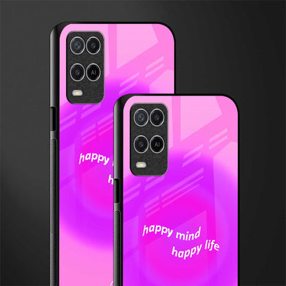 happy mind glass case for oppo a54 image-2