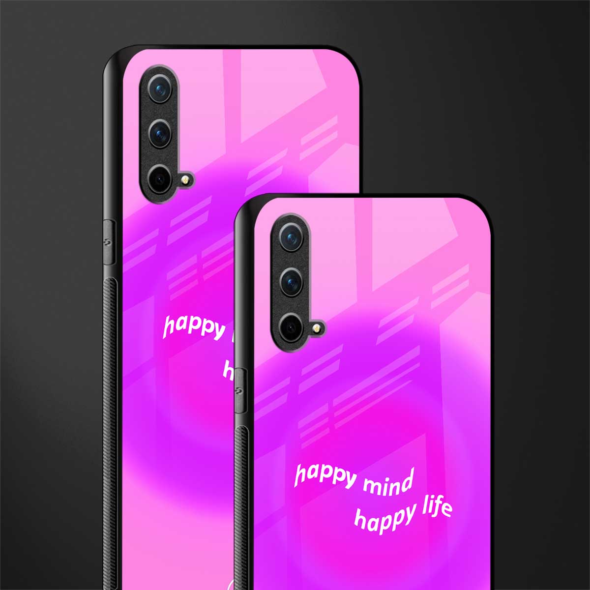 happy mind glass case for oneplus nord ce 5g image-2