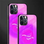 happy mind glass case for iphone 12 pro max image-2