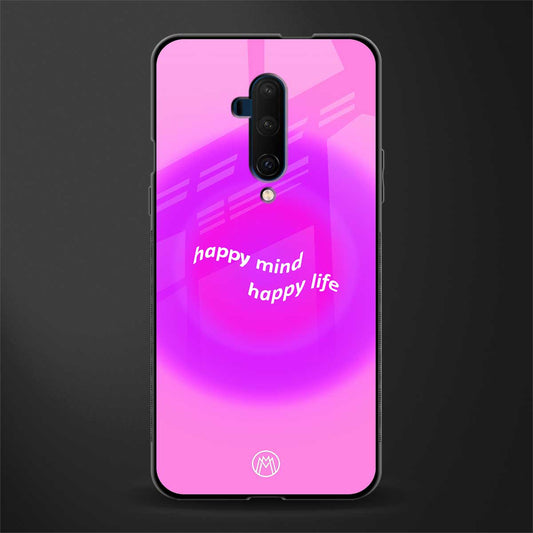 happy mind glass case for oneplus 7t pro image