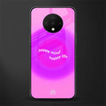 happy mind glass case for oneplus 7t image