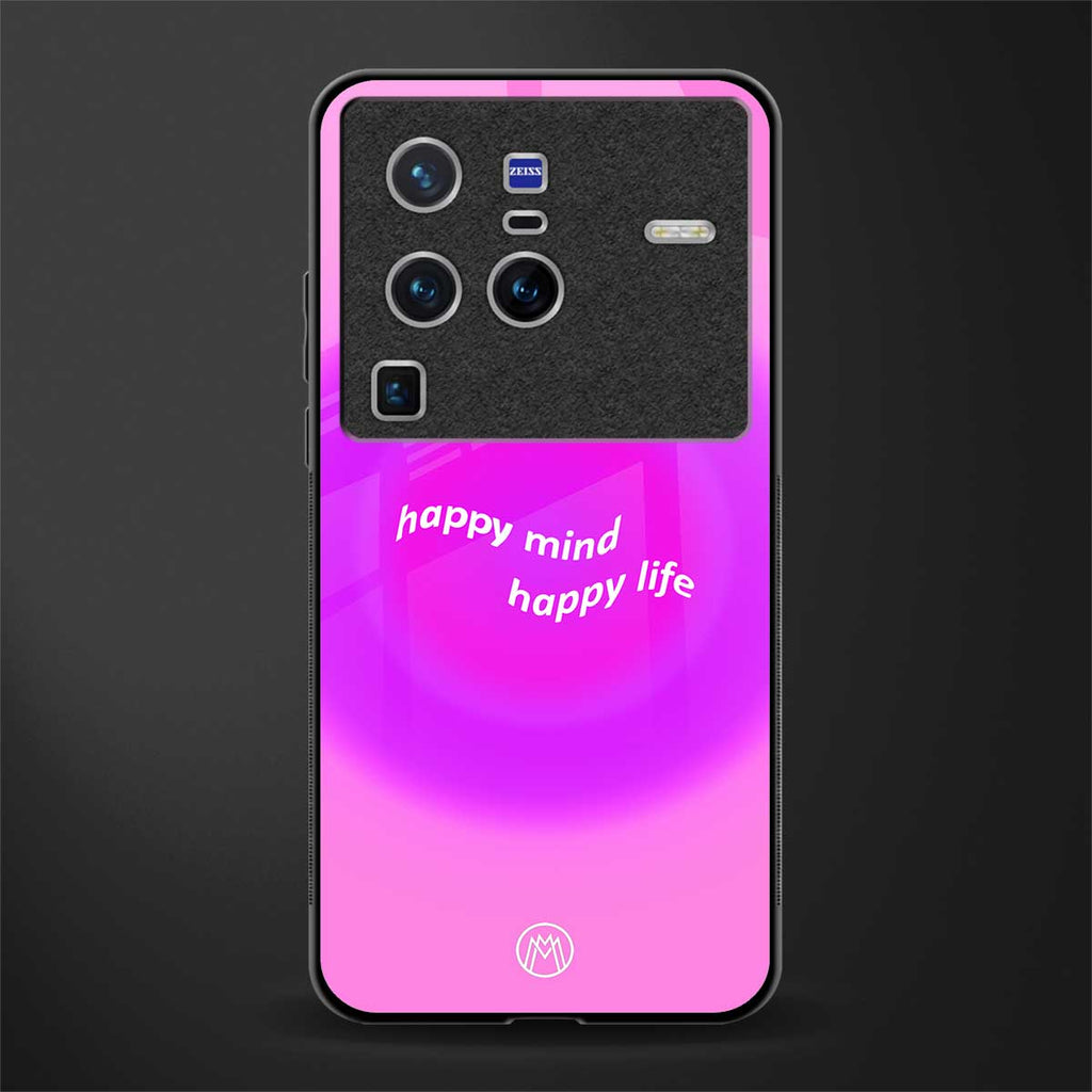 happy mind glass case for vivo x80 pro 5g image