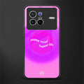 happy mind glass case for vivo x80 image
