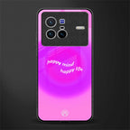 happy mind glass case for vivo x80 image