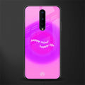 happy mind glass case for oneplus 8 image