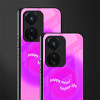 happy mind back phone cover | glass case for vivo t1 44w 4g