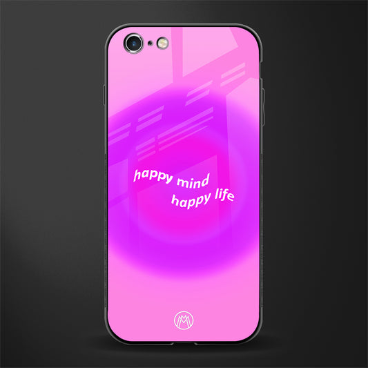 happy mind glass case for iphone 6s plus image