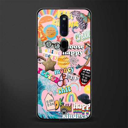 happy summer collage glass case for oppo f11 pro image