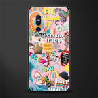 happy summer collage glass case for vivo v15 pro image