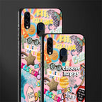 happy summer collage glass case for samsung galaxy m10s image-2